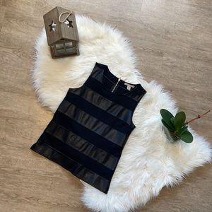 Banana Republic Black Sleeveless Top